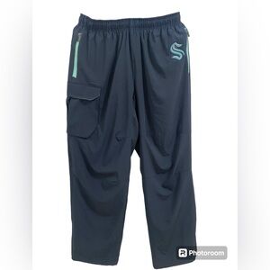 NHL Fanatics Authentic Pro Training Pants - Seattle Kraken - Men’s Large